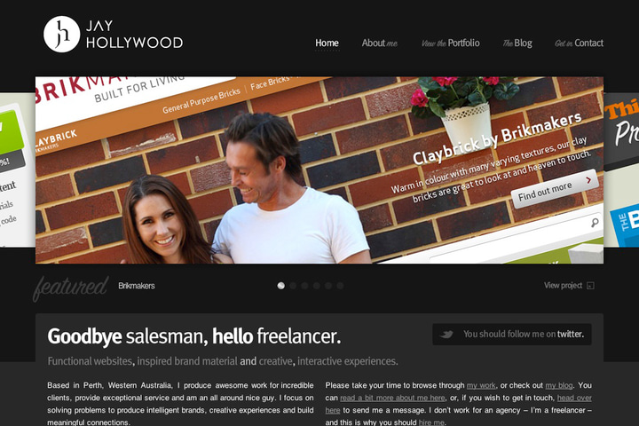 Jay Hollywood website preview